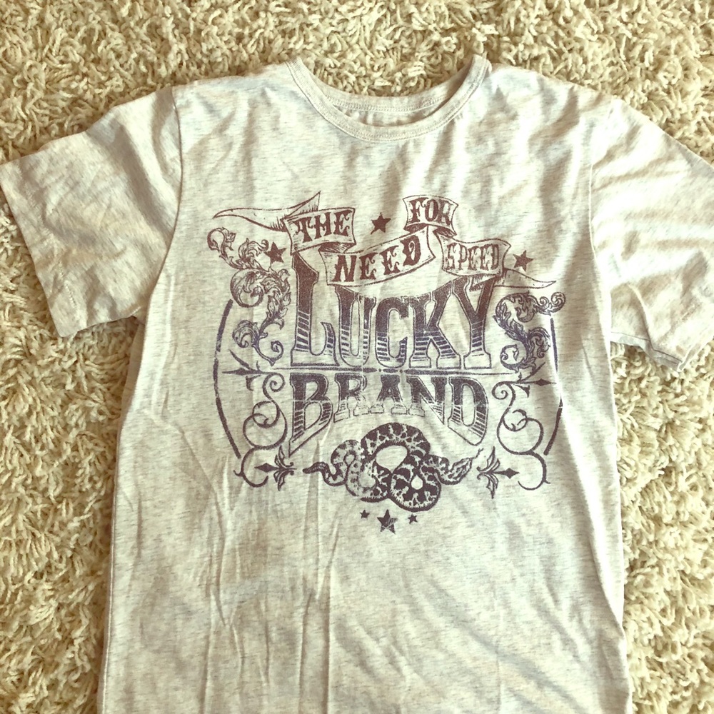 Lucky Brand size medium boys short sleeve T-shirt